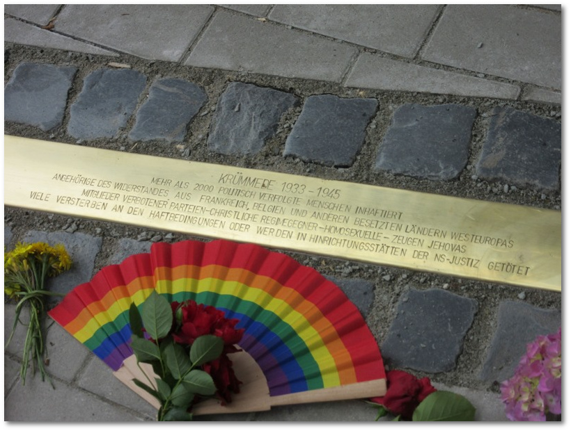 Neue Stolperschwelle wrdigt auch homosexuelle Gefngnishftlinge